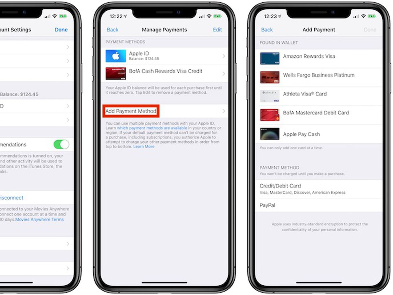 Itunes credit store app use in apple id