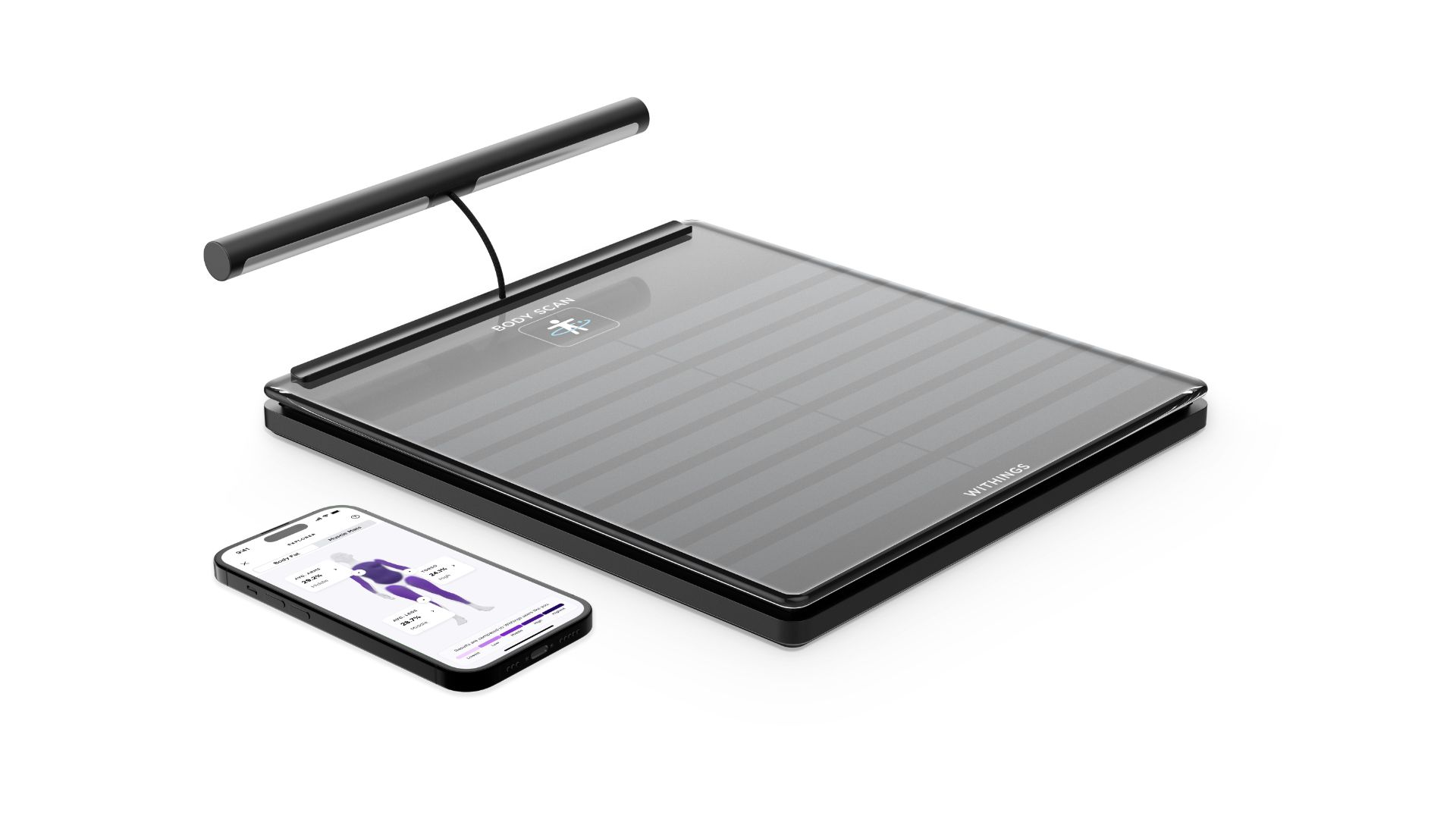 The Withings Body Scan is a smart scale that keeps an eye on your heart