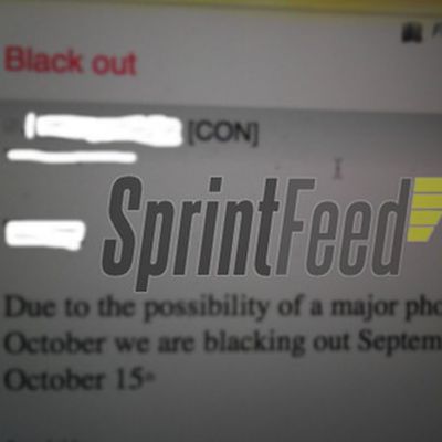 sprint oct 15 blackout