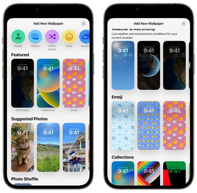 iOS 16 Lock Screen Guide: Widgets, Customization Options and More -  MacRumors
