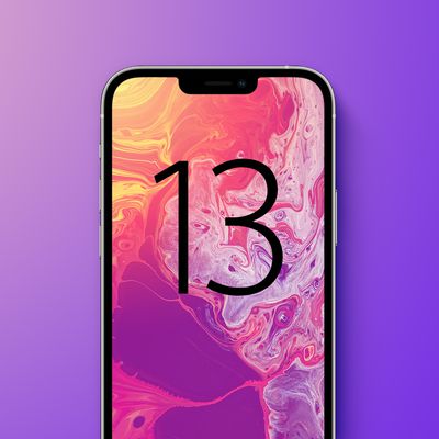 iphone 13 purple with text