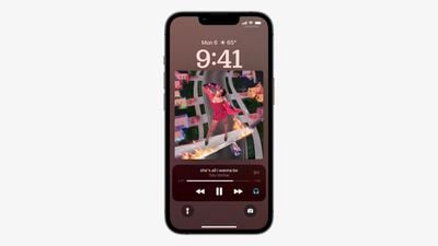 ios 16 lock screen music player