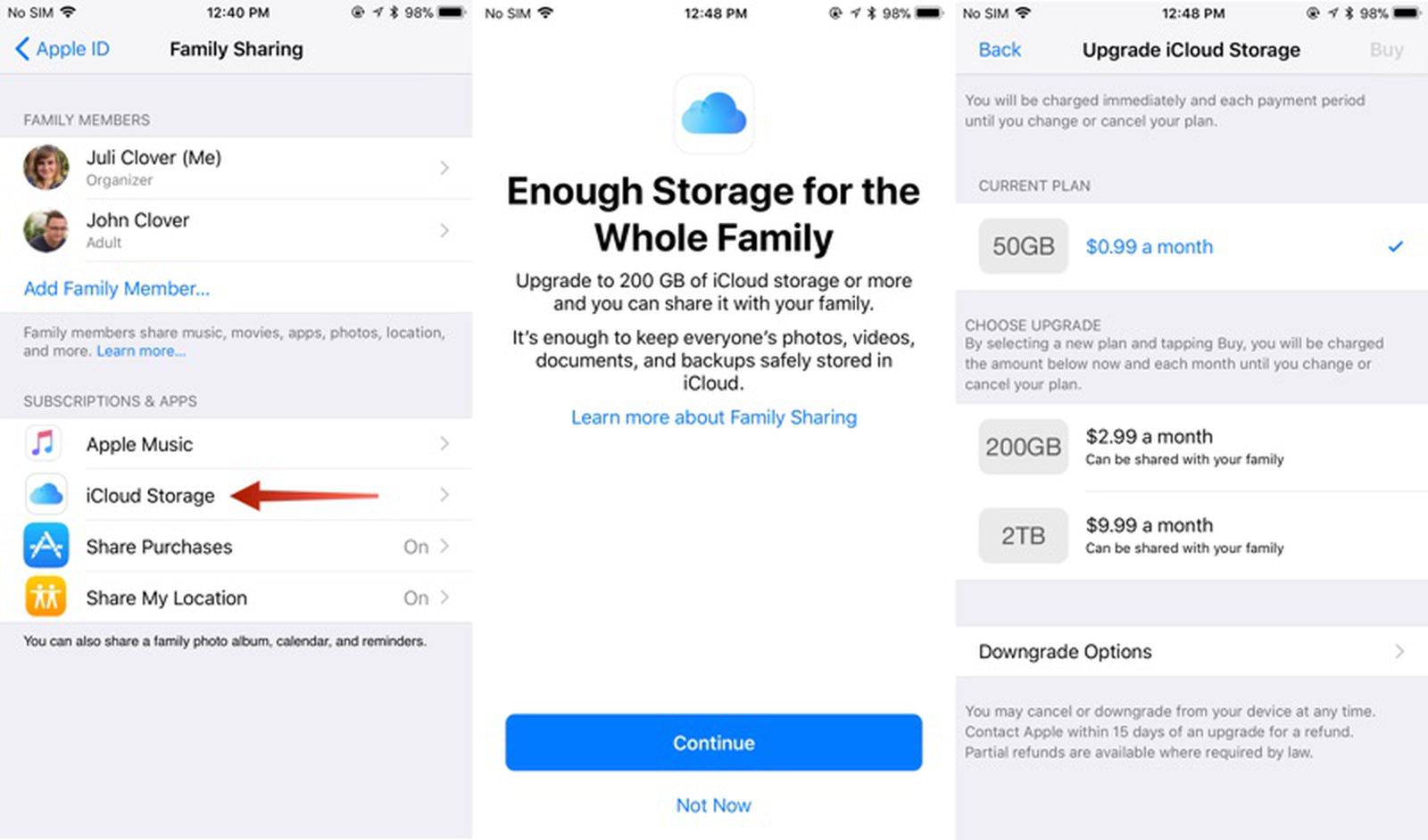 Enough storage перевод. Семейный доступ Apple. Семейный доступ в ICLOUD. Семейное хранилище ICLOUD. Семейная подписка ICLOUD.