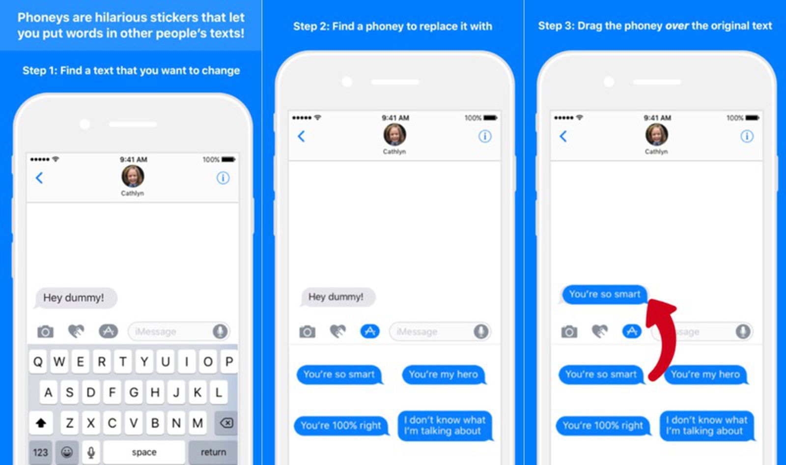 Sticker App 'Phoneys' Nixed by Apple for Mimicking Messages Chat Bubble ...