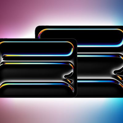 m4 iPad Pro Horizontal Feature Purple and Blue