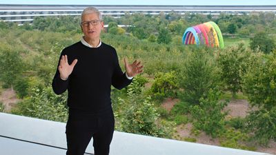 Tim Cook Apple Park