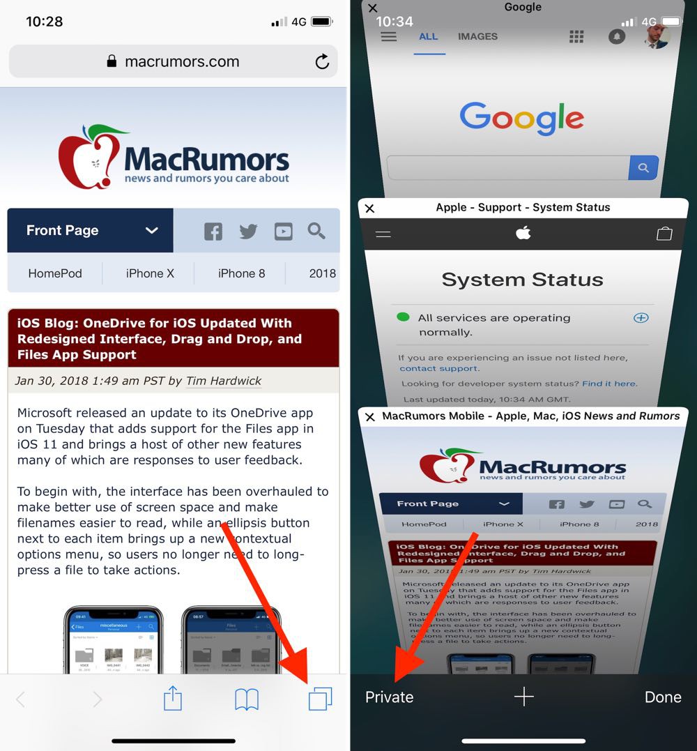 How to Use Safari's Private Browsing Mode and Delete Your