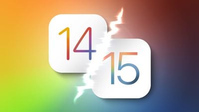 Función iOS 14 frente a 15