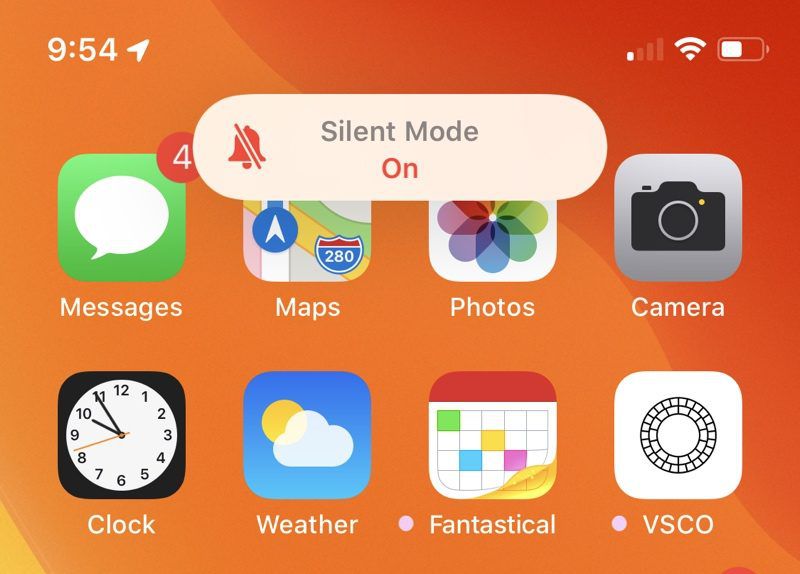iOS 13 Mute Graphic