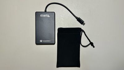 plugable 2tb thunderbolt ssd with bag - بررسی: SSD 2 ترابایتی Thunderbolt Plugable سرعت انتقال فوق العاده سریع را ارائه می دهد