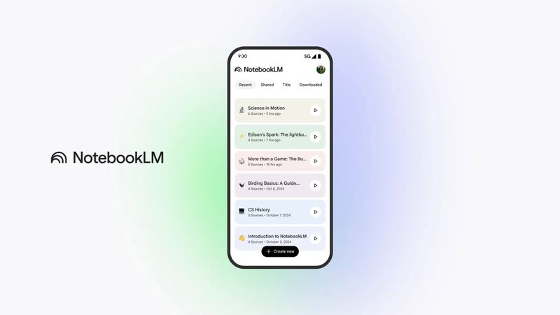 Google Releases NotebookLM App for iOS and Android - MacRumors