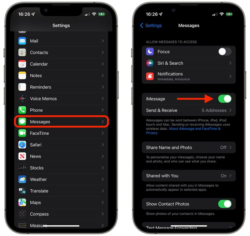 How to Disable iMessage - MacRumors