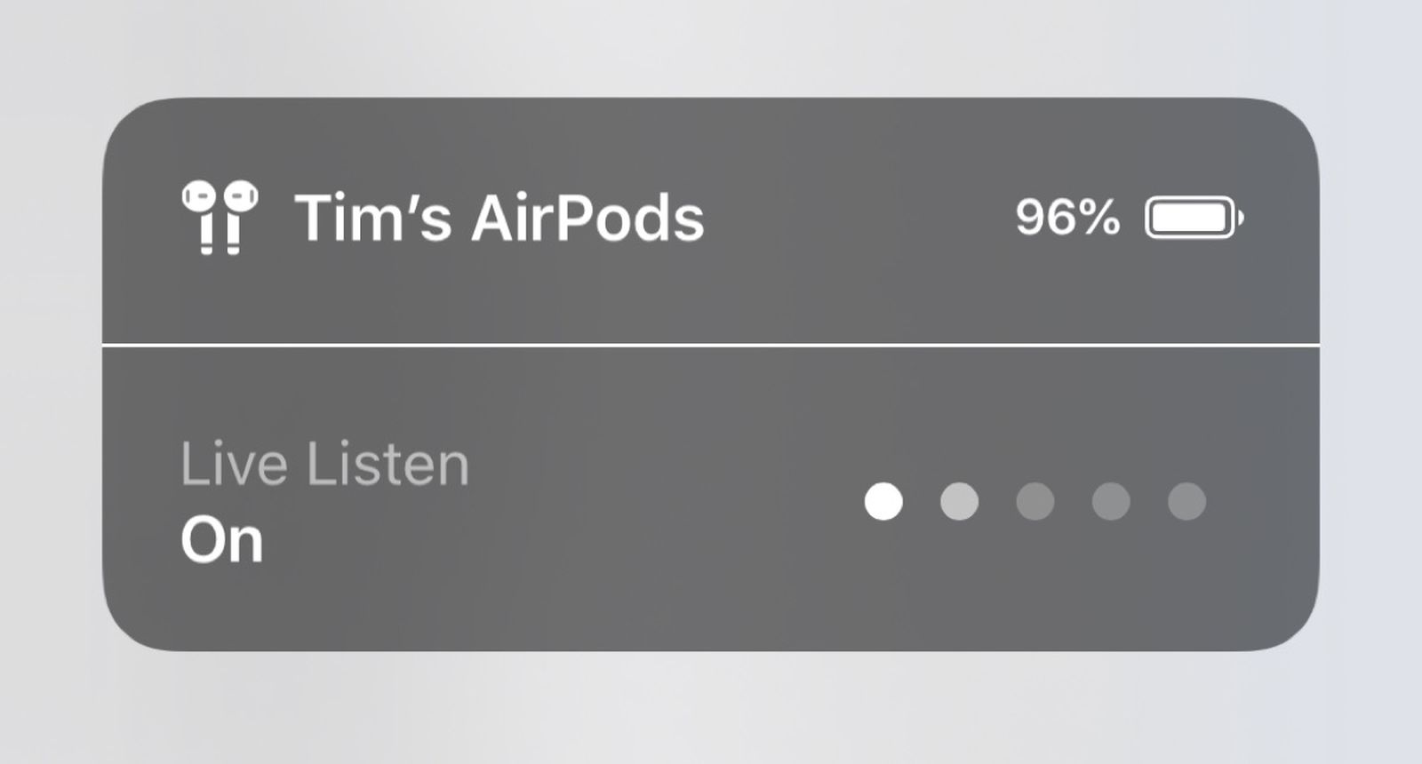 despise length pinch How to Use Apple's Live Listen Feature With AirPods - MacRumors