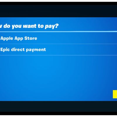 fortnite direct payment ios
