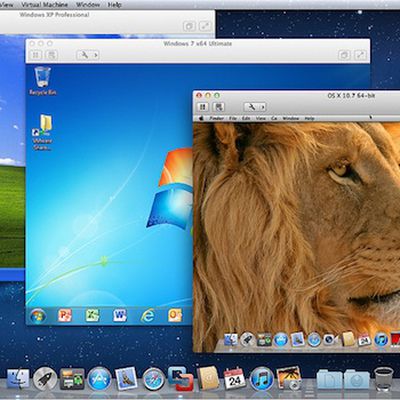 vmware fusion 4 multiple os