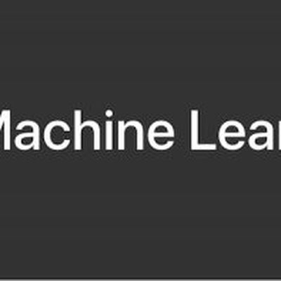 apple machine learning journal