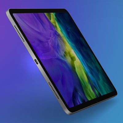 iPad Pro USB C Feature Purple Cyan 1