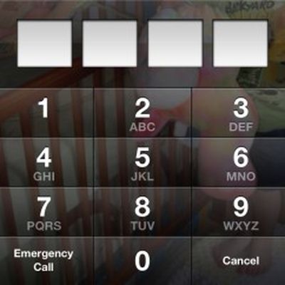 passcode lock keypad