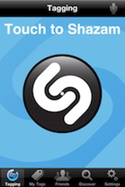 touch to shazam