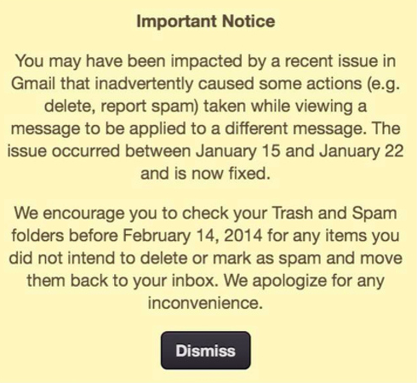 Gmail Bug Mislabeled Some Messages As Spam Or Trash Macrumors