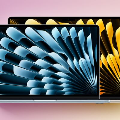 M4 MacBook Air 13 and 15 inch Feature Pink and Yellow