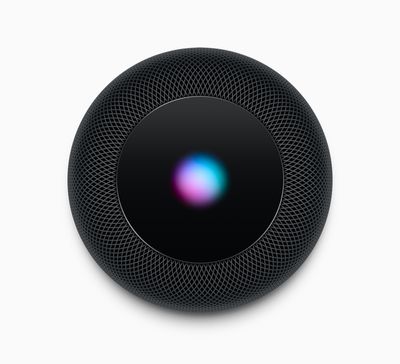 Apple HomePod Siri screen