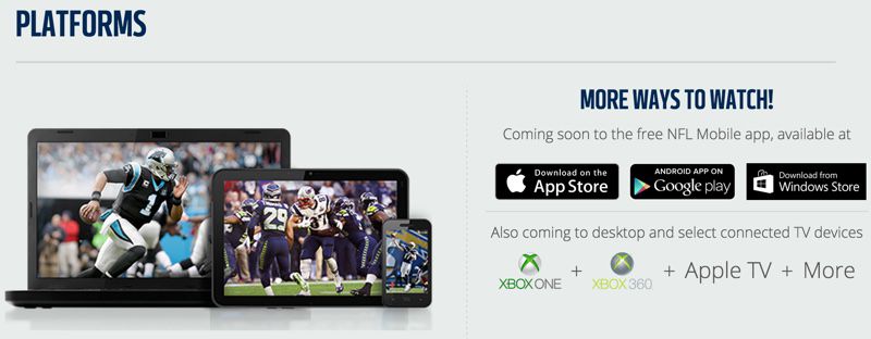 nfl game pass on demand access apple tv image