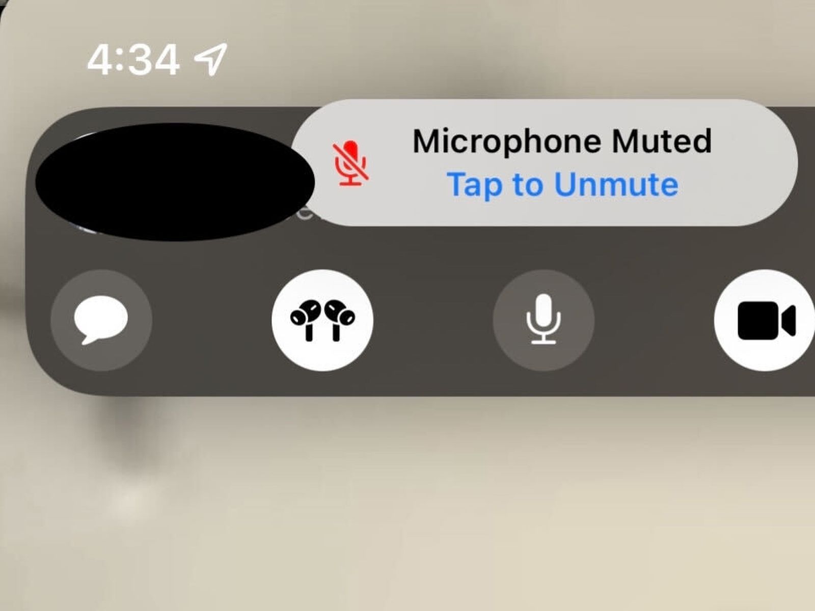 FaceTime on iOS 15 Alerts You If You Try to Talk While Muted