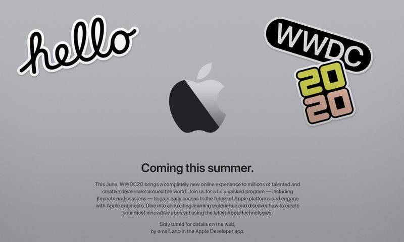 apple announces digital wwdc event