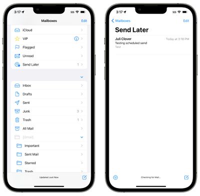 ios 16 mail app send later - برنامه ایمیل iOS 16: جستجوی بهبودیافته، لغو ارسال، ارسال زمان‌بندی‌شده، یادآوری‌ها و موارد دیگر