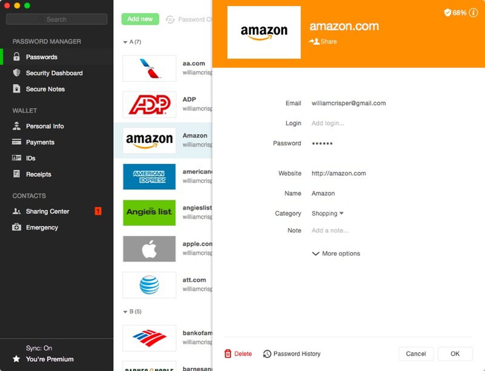 Dashlane 4 Debuts With Revamped Look, Five New Languages - MacRumors