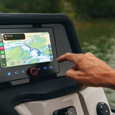 carplay pontoon crest balise