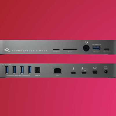 owc thunderbolt 3 dock