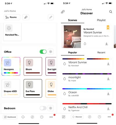 nanoleaf app interface 2