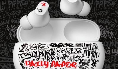 beats studio buds daily paper - Beats با همکاری با برند مد 'Daily Paper' از استودیو Buds با نسخه محدود رونمایی کرد.