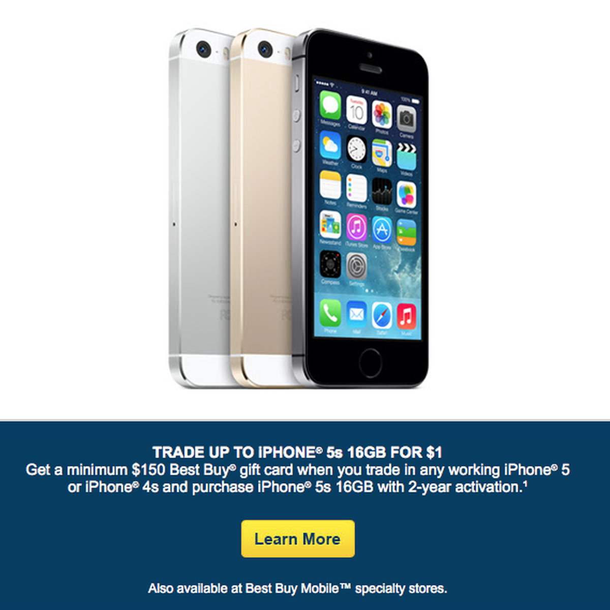 Best Buy Offering Free 16gb Iphone 5s With Trade In Of Iphone 4s Or 5 Macrumors