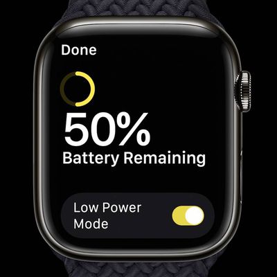 Apple Watch Low Power Mode watchOS 9
