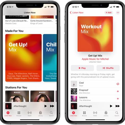 workout mix image