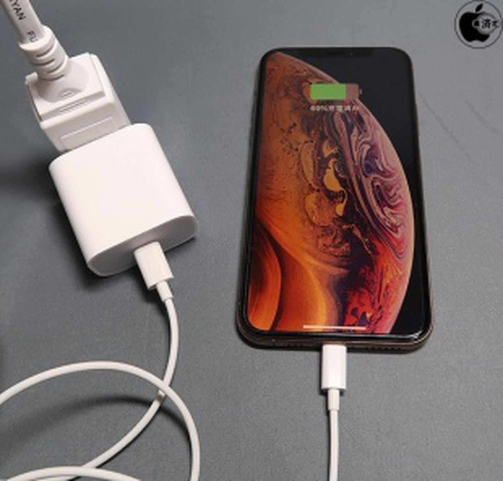2019 iPhones May Include 18W Fast Charger and USB-C to Lightning Cable -  MacRumors