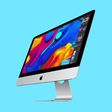 iMac Blue Isolated
