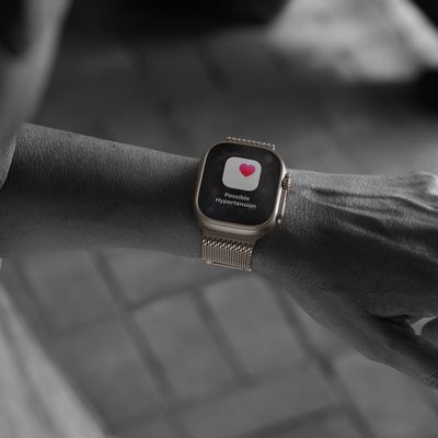 Apple Watch Ultra 3 hypertension notification 250909