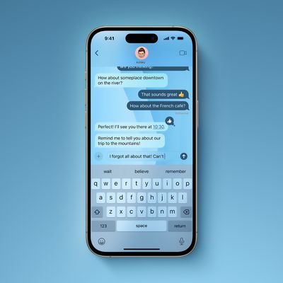 iOS 26 Messages Background Mock Feature