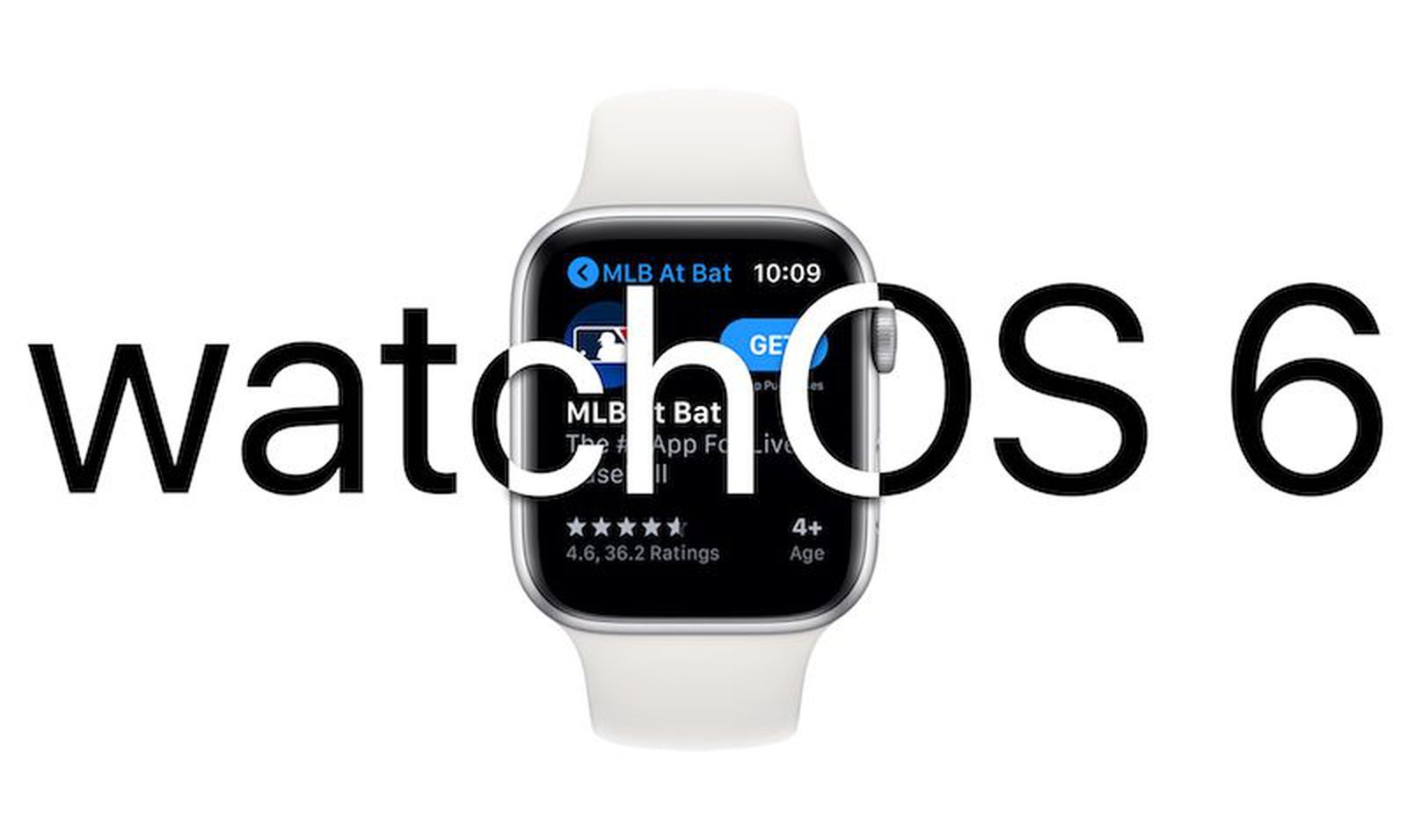 Watchos 6 apple store watch series 3