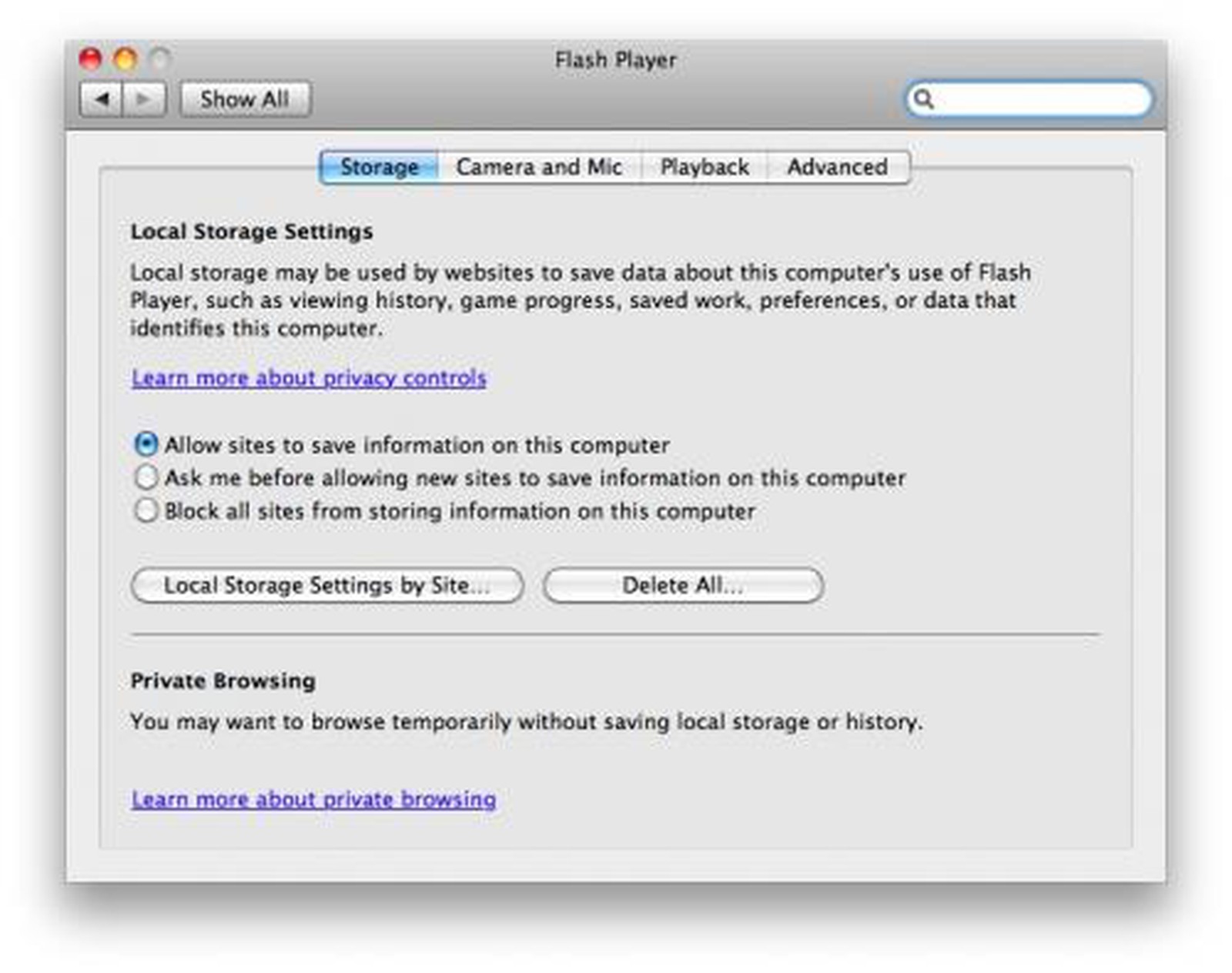 linux browser with flash player intagrae