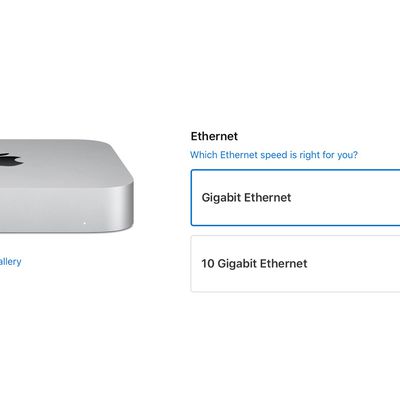 mac mini 10 gigabit