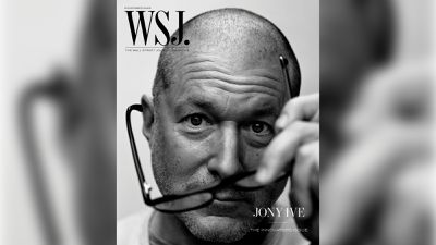 wsj jony ive cover - Jony Ive در WSJ برجسته شد.  جلد مجله، Talks Work در Apple و Design Philosophy