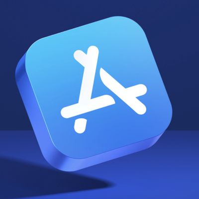 app store blue banner