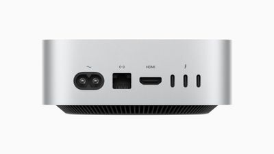 Mac Mini با M4 Pro دارای سه درگاه Thunderbolt 5 است