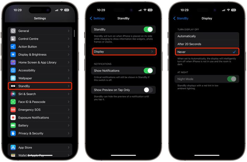 Make Your iPhone's StandBy Mode Come On and Stay On MacRumors
