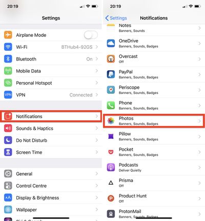 how to disable memories alerts in ios 12 01